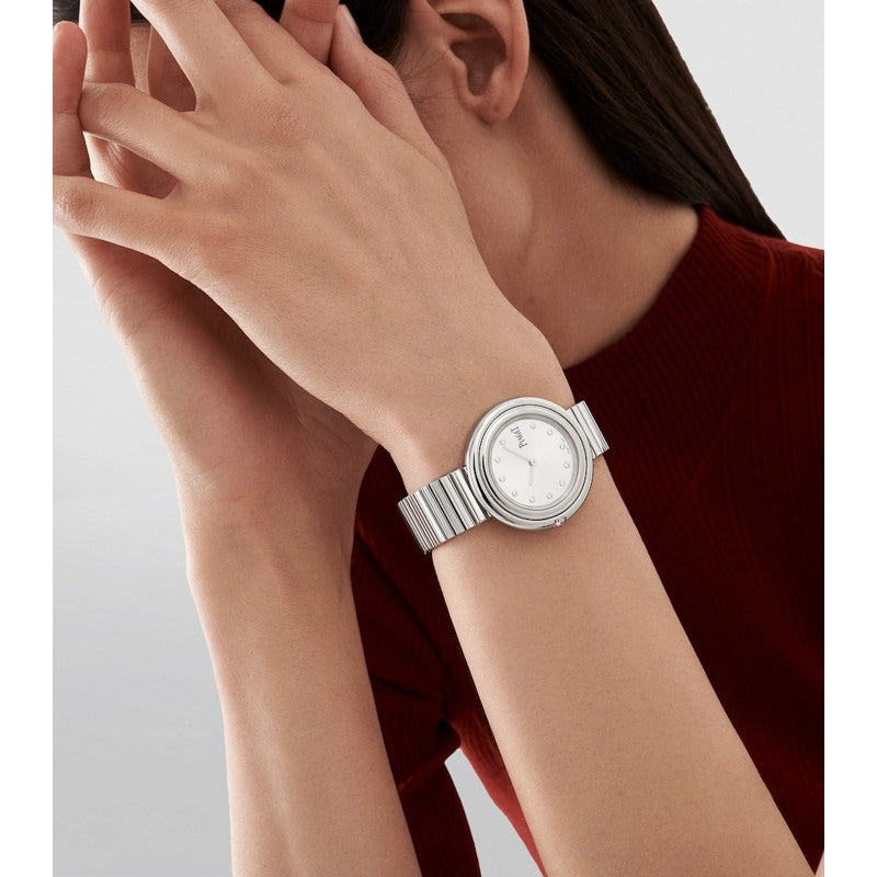 Relógio Possession em Aço Inoxidável e Diamante 34 mm - Mercado de Luxo - O Maior E-Commerce de Bens, Produtos e Serviços de Luxo do Brasil.