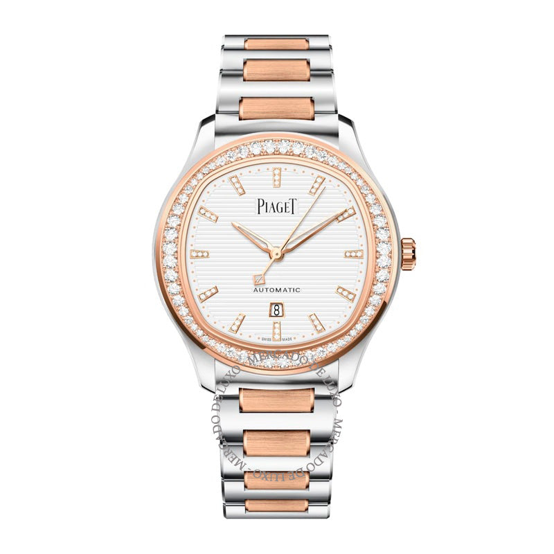 Relógio Polo Date em Ouro Rosé e Aço 36 mm - Mercado de Luxo - O Maior E-Commerce de Bens, Produtos e Serviços de Luxo do Brasil.