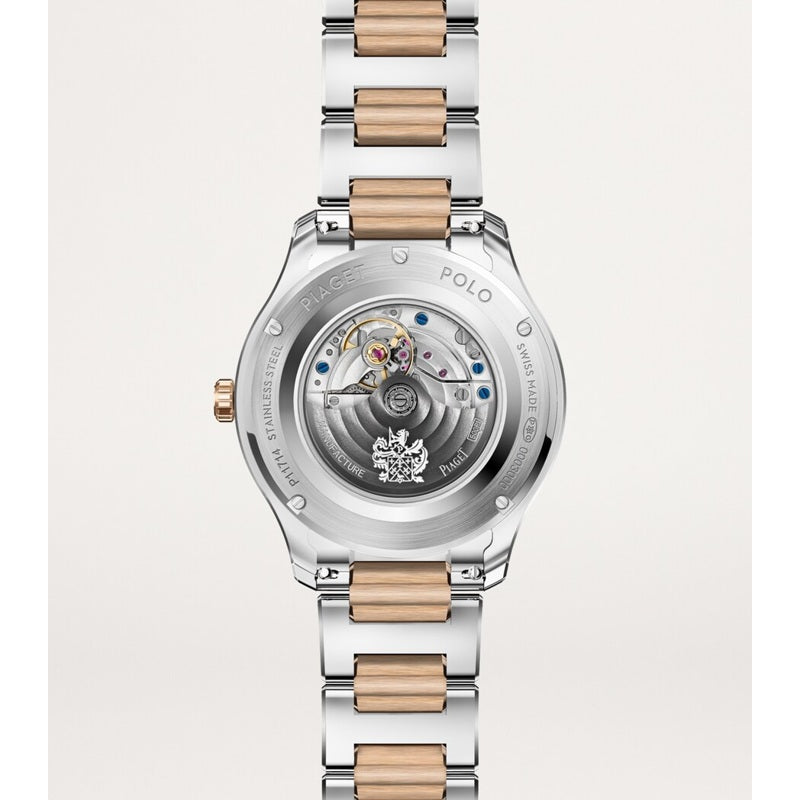 Relógio Polo Date em Ouro Rosé e Aço 36 mm - Mercado de Luxo - O Maior E-Commerce de Bens, Produtos e Serviços de Luxo do Brasil.