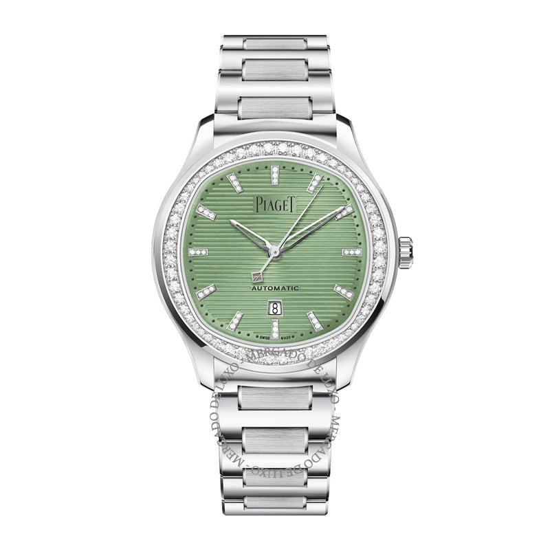 Relógio Polo Date em Aço Inoxidável e Diamante 36 mm - Mercado de Luxo - O Maior E-Commerce de Bens, Produtos e Serviços de Luxo do Brasil.