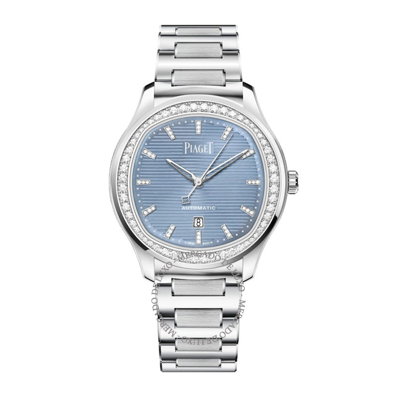 Relógio Polo Date em Aço Inoxidável e Diamante 36 mm - Mercado de Luxo - O Maior E-Commerce de Bens, Produtos e Serviços de Luxo do Brasil.