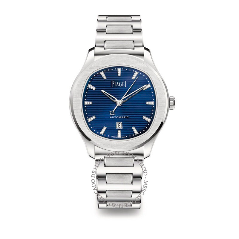 Relógio Polo Date Automático em Aço e Diamante 36 mm - Mercado de Luxo - O Maior E-Commerce de Bens, Produtos e Serviços de Luxo do Brasil.