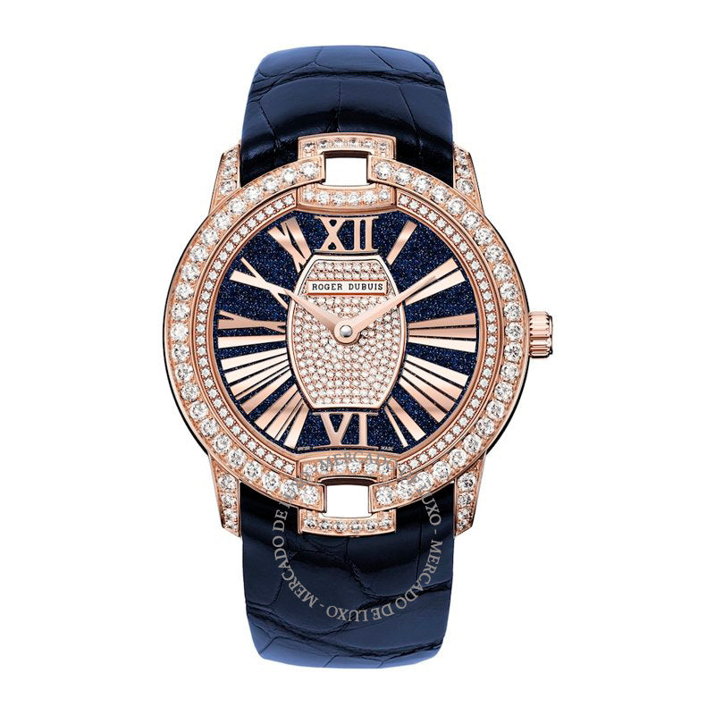 Relógio Velvet em Ouro Rosé e Diamante 36 mm - Mercado de Luxo - O Maior E-Commerce de Bens, Produtos e Serviços de Luxo do Brasil.