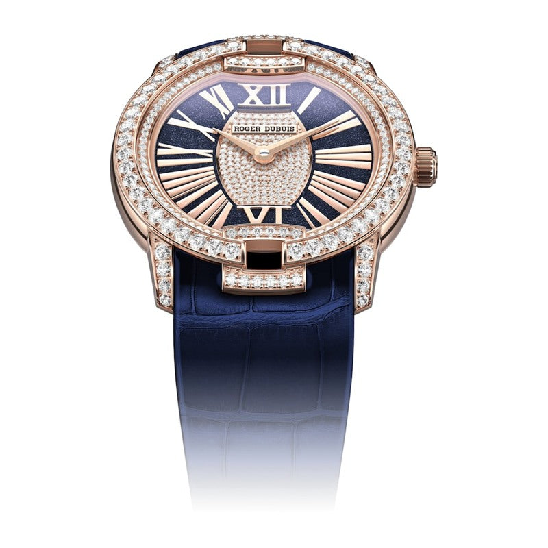 Relógio Velvet em Ouro Rosé e Diamante 36 mm - Mercado de Luxo - O Maior E-Commerce de Bens, Produtos e Serviços de Luxo do Brasil.