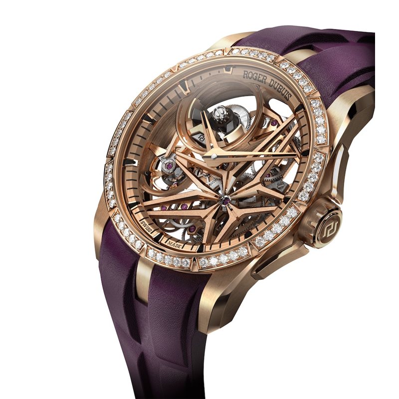 Relógio Excalibur Monobalancier em Gold e Diamond 42 mm - Mercado de Luxo - O Maior E-Commerce de Bens, Produtos e Serviços de Luxo do Brasil.