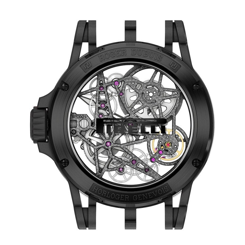 Relógio Collab x Pirelli Titanium Excalibur Spider Pit Stop 45 mm - Mercado de Luxo - O Maior E-Commerce de Bens, Produtos e Serviços de Luxo do Brasil.