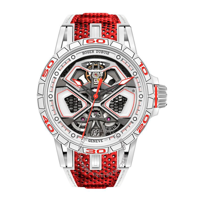 Relógio Collab x Lamborghini Titanium Excalibur Spider Monobalancer Huracán 45 mm - Mercado de Luxo - O Maior E-Commerce de Bens, Produtos e Serviços de Luxo do Brasil.