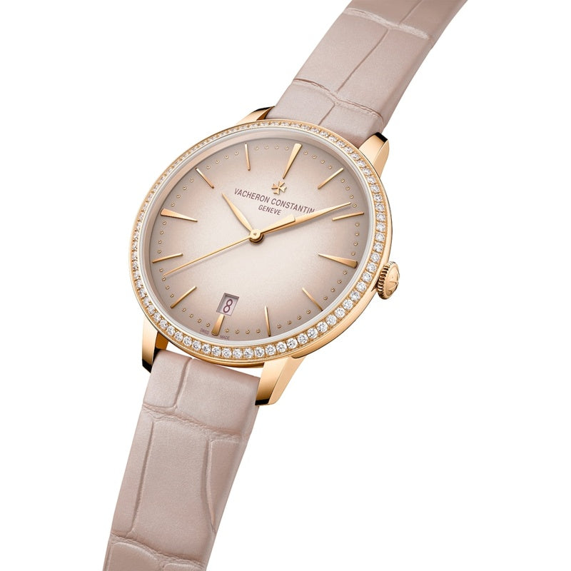 Relógio Patrimony Self-Winding em Ouro Rosé e Diamantes 365 mm - Mercado de Luxo - O Maior E-Commerce de Bens, Produtos e Serviços de Luxo do Brasil.