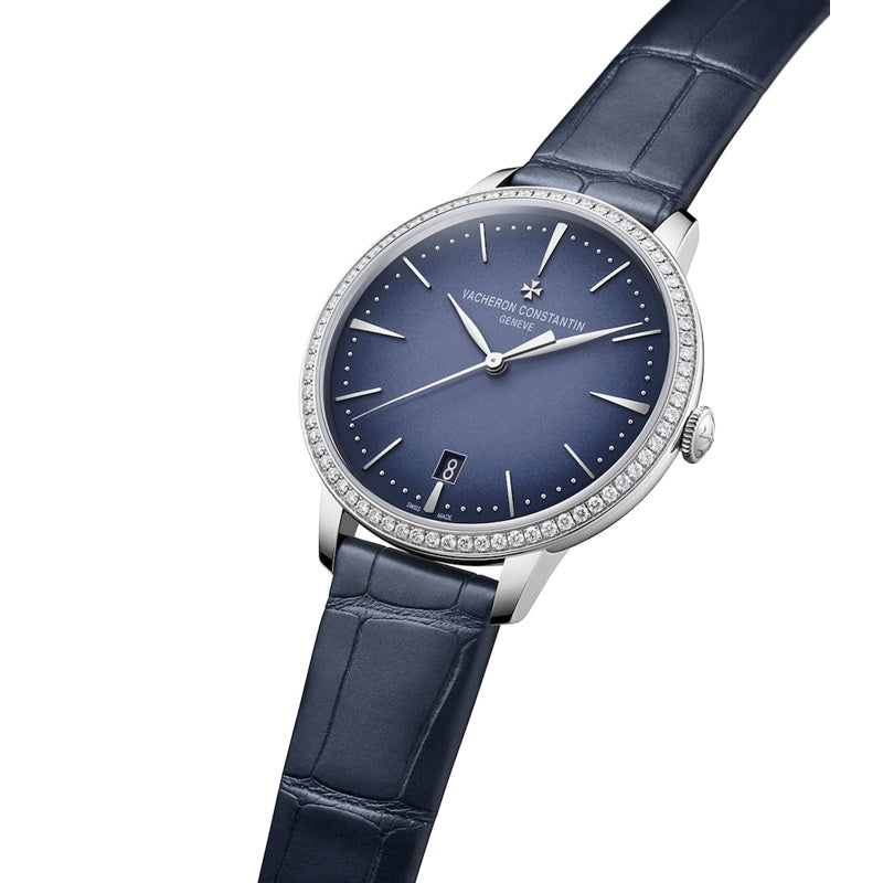 Relógio Patrimony Self-Winding em Ouro Branco e Diamantes 365 mm - Mercado de Luxo - O Maior E-Commerce de Bens, Produtos e Serviços de Luxo do Brasil.