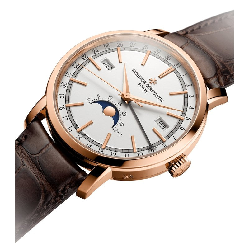 Relógio Traditionnelle Complete Calendar em Ouro Rosé 41 mm - Mercado de Luxo - O Maior E-Commerce de Bens, Produtos e Serviços de Luxo do Brasil.