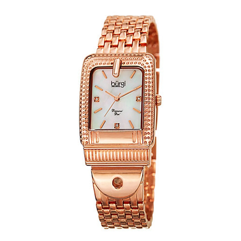 Relógio Marker Buckle com Crystal e Ouro Rosa - Mercado de Luxo - O Maior E-Commerce de Bens, Produtos e Serviços de Luxo do Brasil.