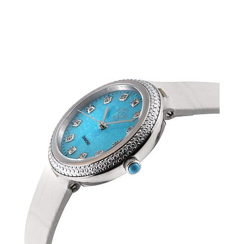 Relógio Turquoise Crystal - Mercado de Luxo - O Maior E-Commerce de Bens, Produtos e Serviços de Luxo do Brasil.