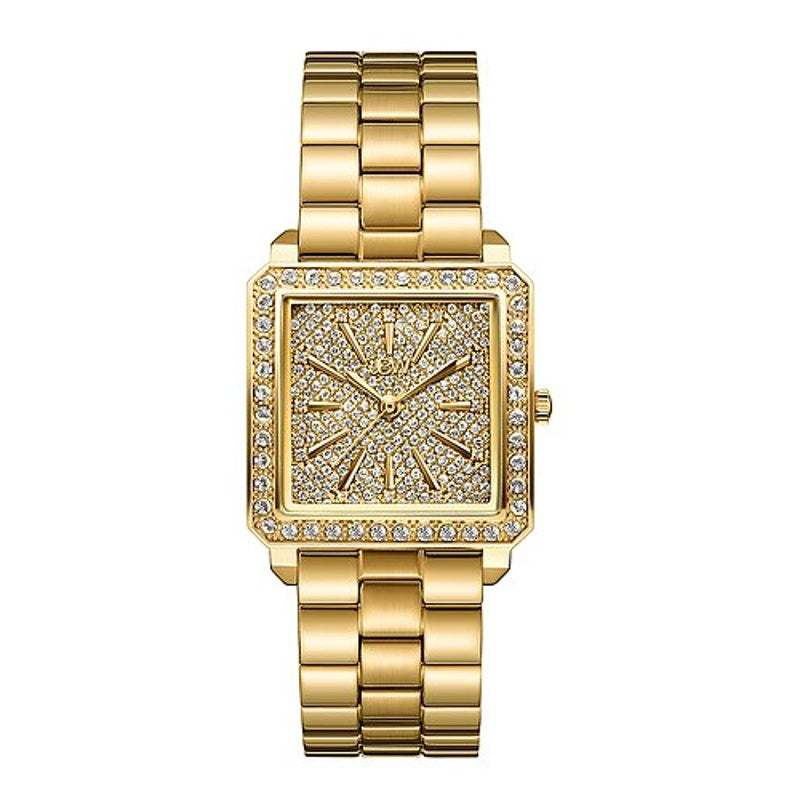 Relógio Conjunto com Pulseira em Cristal - Mercado de Luxo - O Maior E-Commerce de Bens, Produtos e Serviços de Luxo do Brasil.