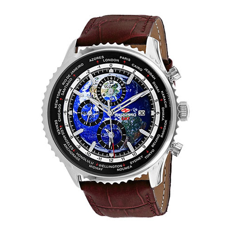 Relógio Meridian World Timer Gmt - Mercado de Luxo - O Maior E-Commerce de Bens, Produtos e Serviços de Luxo do Brasil.