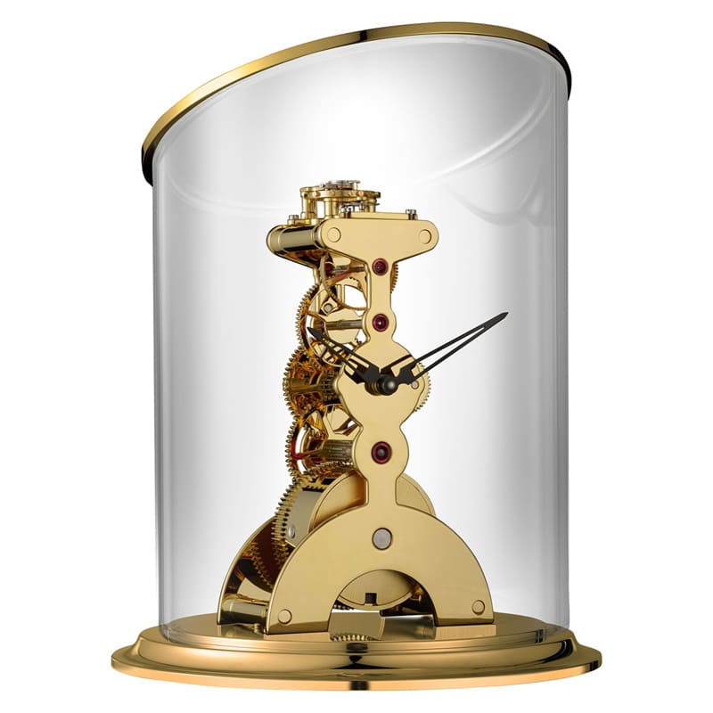 Relógio de Mesa La Tour Dourado - Mercado de Luxo - O Maior E-Commerce de Bens, Produtos e Serviços de Luxo do Brasil.