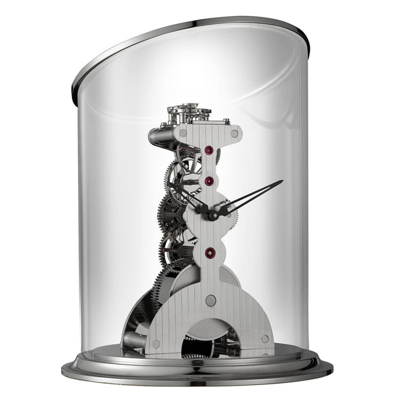 Relógio de Mesa La Tour Prateado - Mercado de Luxo - O Maior E-Commerce de Bens, Produtos e Serviços de Luxo do Brasil.