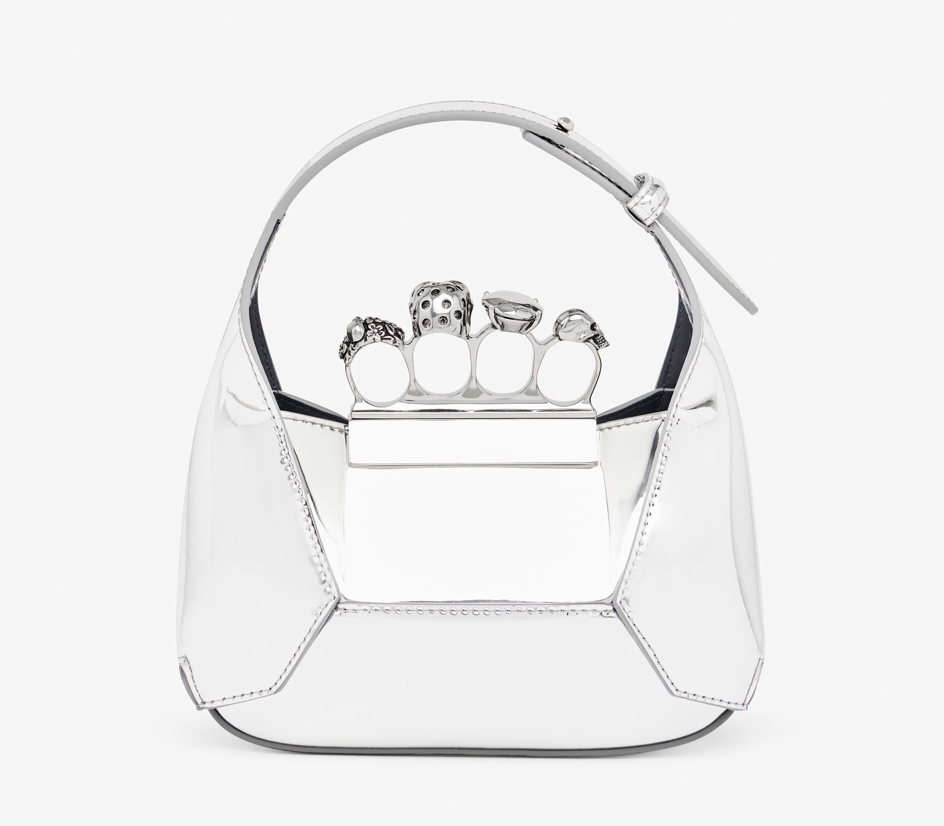 Mini The Jewelled Hobo Prata