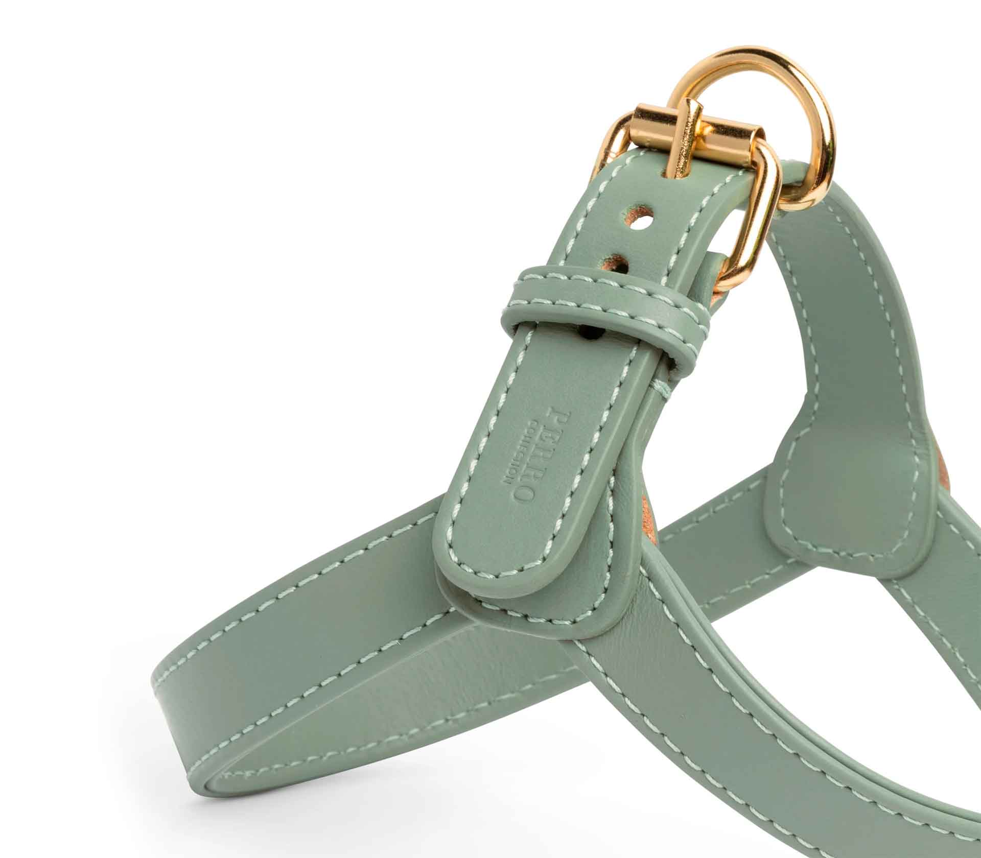 Coleira de Peito harness Verde Claro