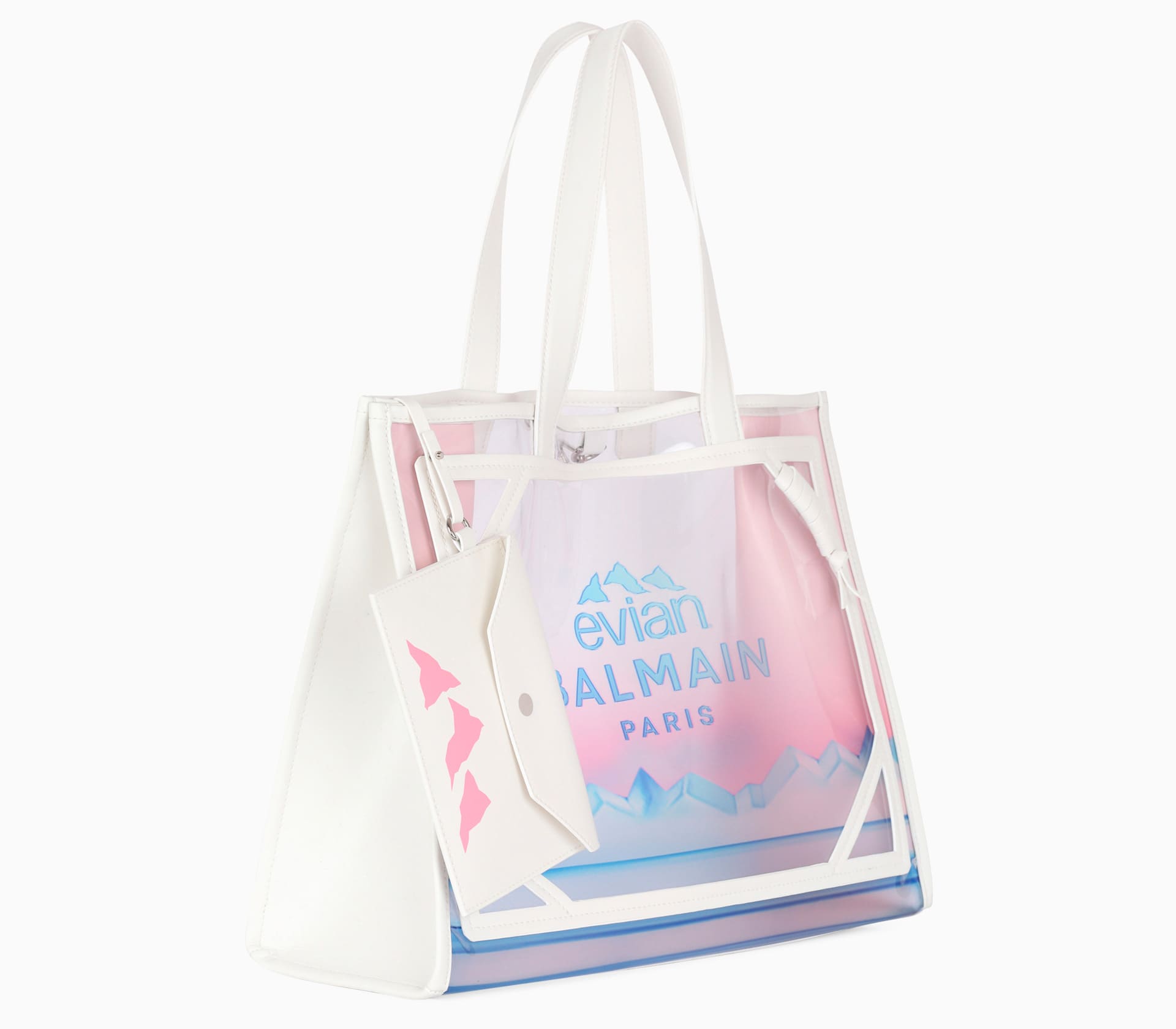 Collab Evian Shopper B-Army 42 em PVC