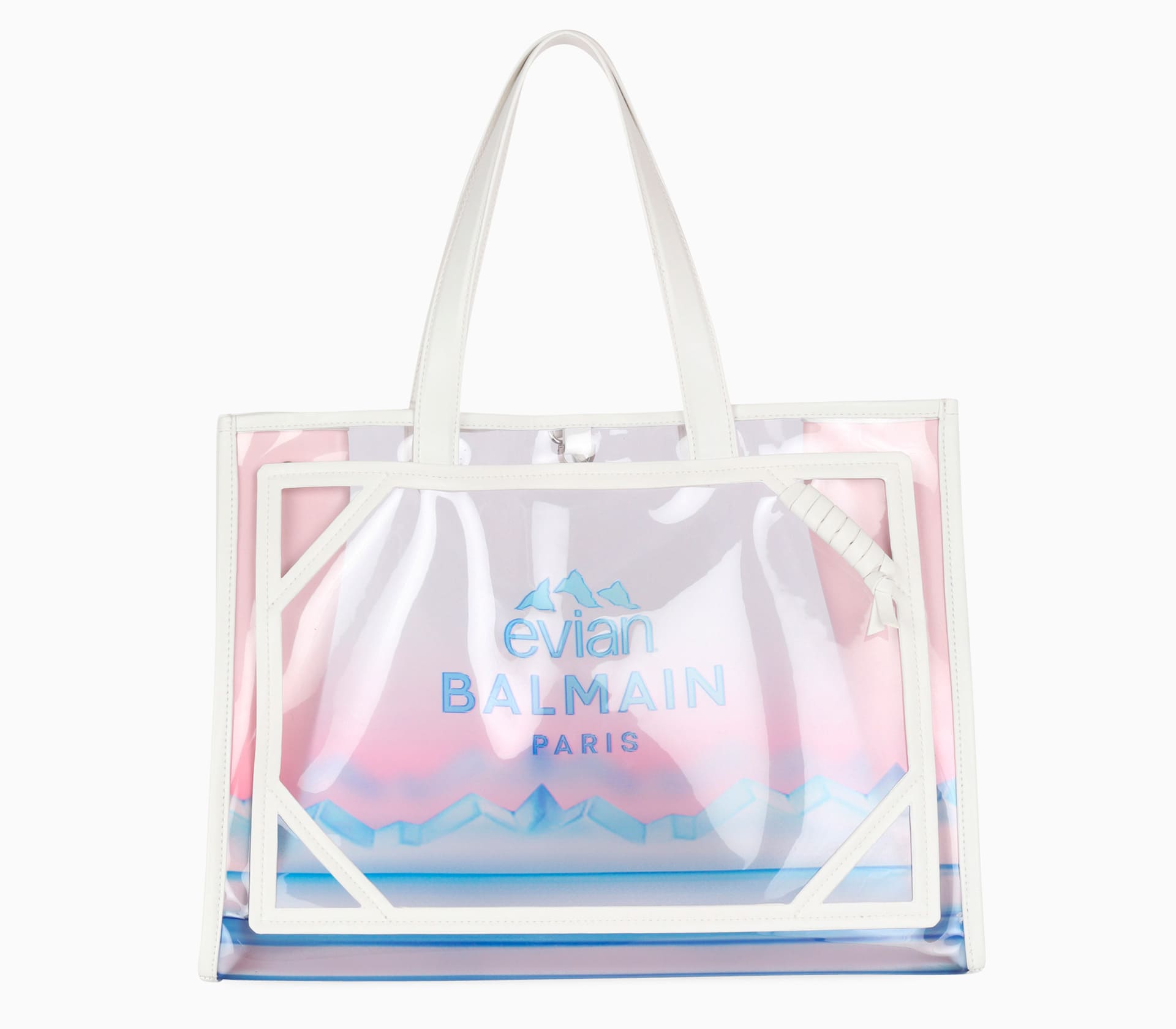 Collab Evian Shopper B-Army 42 em PVC